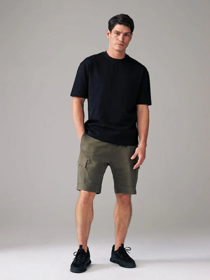 Black Oversized Heavyweight T-Shirt