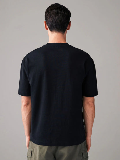 Black Oversized Heavyweight T-Shirt