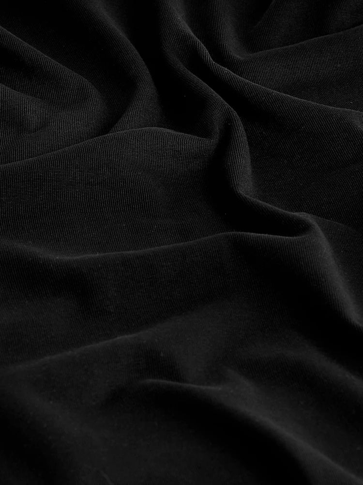 Black Oversized Heavyweight T-Shirt